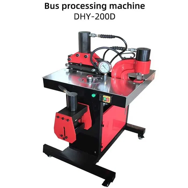 DHY-200D Masina de prelucrat bare electrice panouri / busbar processing DHY-200D Masina de prelucrat bare electrice panouri / busbar processing